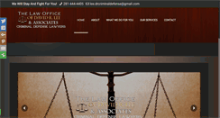 Desktop Screenshot of davidrleecriminaldefense.com